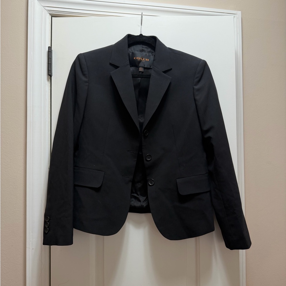 Coach Classic Black Women’s Blazer